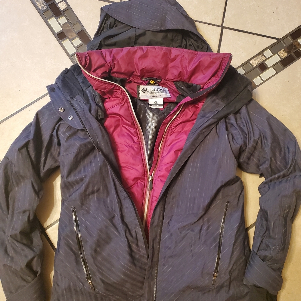 Women's 3-in-1 Columbia Titanium winter coat